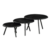 Salontafel Ohio Black | set van 3 - WeAreTables